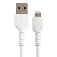 Cavo da lightning a USB A in fibra aramidica da 30cm Bianco