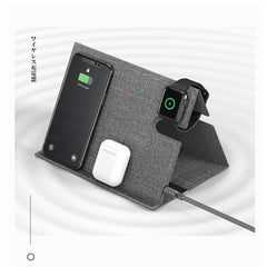 Rock - Caricatore Wireless 3 in 1 da Scrivania