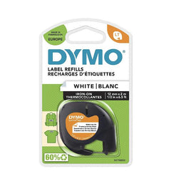 Nastro DYMO LT da stirare 12mmx2mt - Bianco