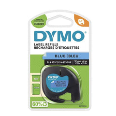 Nastro DYMO LT in plastica  12mmx4mt - Blu