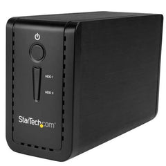 BOX Esterno a doppio alloggiamento per HDD da 3,5"