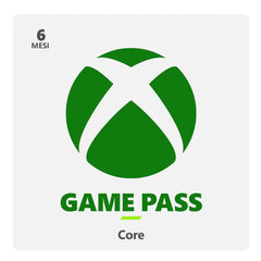XBOX GAME PASS CORE 6MESI ESD
