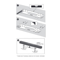 SB02WM Supporto a parete