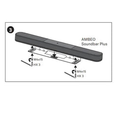 SB02WM Supporto a parete