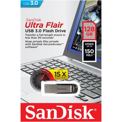 Unità flash SanDisk Ultra Flair USB 3.0 128GB
