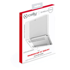 SHIELDAIR13M1 - Custodia rigida trasparente compatibile con MacBook Air 13" M1