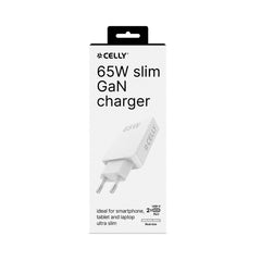 SLIMTC2C65W - 65W GaN Slim Wall Charger [SLIM COLLECTION]