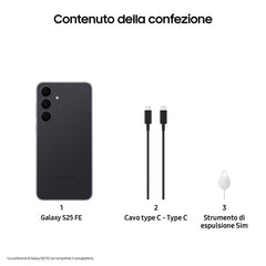 GALAXY S25 FE 8+256GB JETBLACK