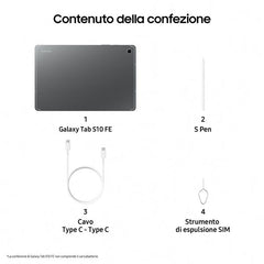 GALAXY TAB S10 FE 8+128GB GRAY