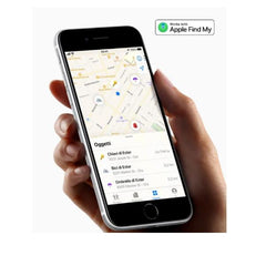 SMARTFINDER - Traccia oggetti compatibile con i dispositivi iOS, utilizza App "Dov'è" preinstallata sui device iOS, consente di localizzare oggetti, batteria litio intercambiale