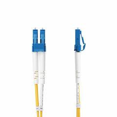 Cavo in Fibra Ottica duplex monomodale OS2 da LC a LC (UPC) da 50 m