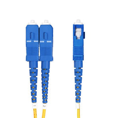 Cavo in fibra ottica duplex monomodale OS2 da LC a SC (UPC) da 20 m