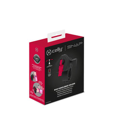 SNAPBIKE - Supporto modulare per smartphone, utilizzabile manubrio bici e ebike, sistema blocco sicuro, testina regolabile, incastro device tramite piastra dedicata in confezione