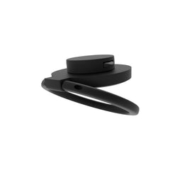 SNAPRING - Supporto universale ad anello per smartphone. fissaggio modulare ad incastro, anelo inclinabile fino a 180°, superficie metallica, adesivo 3M