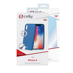 SOFT MATT - Cover morbida con effetto opaco in TPU compatibile con Apple iPhone Xs/ iPhone X