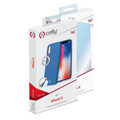 SOFT MATT - Cover morbida con effetto opaco in TPU compatibile con Apple iPhone Xs/ iPhone X