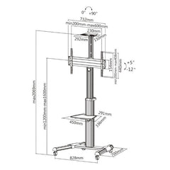 Stand 70VC-Shelf