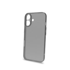 SPACE - Cover morbida super sottile in TPU colore nero compatibile con Apple iPhone 16 [IPHONE 16 CASES]