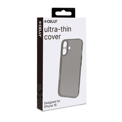 SPACE - Cover morbida super sottile in TPU colore nero compatibile con Apple iPhone 16 [IPHONE 16 CASES]