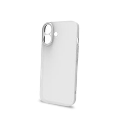 SPACE - Cover morbida super sottile in TPU colore bianco compatibile con Apple iPhone 16 [IPHONE 16 CASES]