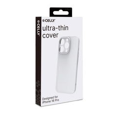 SPACE - Cover morbida super sottile in TPU colore bianco compatibile con Apple iPhone 16 Pro [IPHONE 16 CASES]