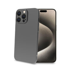 SPACE - Cover morbida super sottile in TPU colore nero compatibile con Apple iPhone 16 Pro Max [IPHONE 16 CASES]