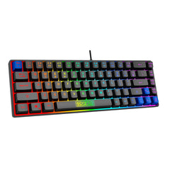 SPARCO - Tastiera a filo, connessione USB-A, adatta per il gaming, luci RGB, layout USA, Plug&Play GHOST [SPARCO COLLECTION]