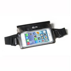 SPLASHBELT - Cintura elastica impermeabile compatibile con smartphone fino a 6.5" dimensione display, chiusura ermetica, certificato IPX8, doppia tasca interna