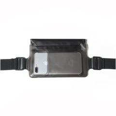 SPLASHBELT - Cintura elastica impermeabile compatibile con smartphone fino a 6.5" dimensione display, chiusura ermetica, certificato IPX8, doppia tasca interna