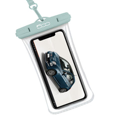 SPROOFBAG500 - Custodia impermeabile compatibile con smartphone fino a 7" dimensione display, certificato IPX8. TPU trasparente morbido, chiusura ermetica [500 COLLECTION]