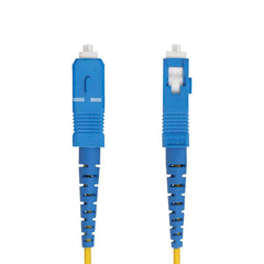 Cavo in fibra ottica simplex monomodale OS2 da LC a SC (UPC) da 2m, 9/125µm, 40G/100G, Insensibile alla piegatura, Bassa perdita di inserzione, Cavo patch in fibra LSZH
