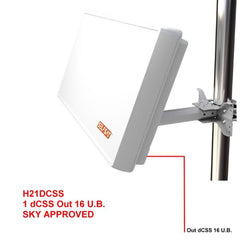 Parabola SelfSat H21 DCSS SKY 16UB OUT