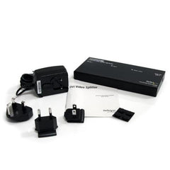Sdoppiatore video DVI 2 porte con audio
