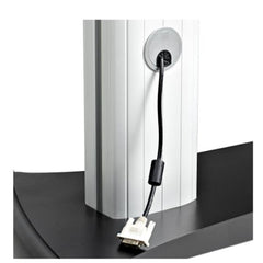Carrello Porta TV mobile per 2 schermi VESA da  37/60" (50kg x2)