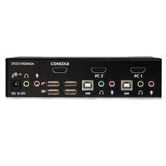 Switch KVM HDMI USB 2 porte
