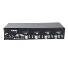 Switch KVM a 4 porte DisplayPort - 4K 60 Hz