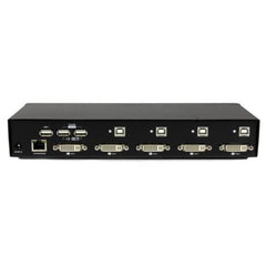 Switch KVM USB DVI a 4 porte