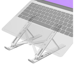 SWMAGICSTAND2 - Supporto per Laptop/Notebook e Tablet fino a 15.6" dimensione display, leggero, richiudibile, 10 livelli di inclinazione, materiale plastica