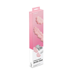 SWWRISTREST - Set Poggiapolsi per Scrivania, a forma di nuvola, ergonomico, design tridimensionale, garantisce la corretta postura del polso
