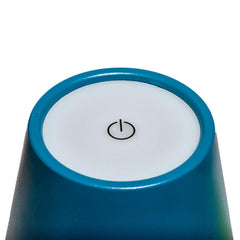MUITOMAS - Lampada da tavolo blu ottanio