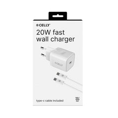 TC1C20WTYPEC - 20W Wall charger USB-C + USB-C to USB-C cable