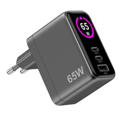 TCSCREEN2C1A65W - 65W GaN Wall Charger with integrated Screen G