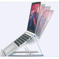 SUPPORTO DI RAFFREDDAMENTO x NOTEBOOK 15.6" phiegevele in alluminio