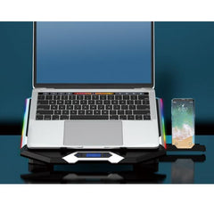 SUPPORTO DI RAFFREDDAMENTO NOTEBOOK A 6 VENTOLE - GAMING