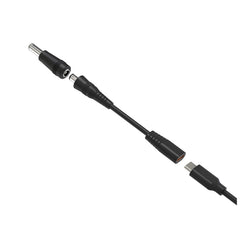 TIPSADAPTERS7 - Set adattatori per la ricarica dei laptop, porta USB-C femmina, 7 adattatori con prese differenti