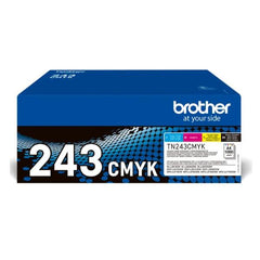 Multipack 4 Toner Nero, Ciano, Magenta, Giallo Brother TN243CMYK