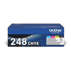 Multipack 4 Toner Nero, Ciano, Magenta, Giallo Brother TN248VAL