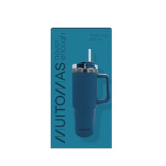 MUITOMAS - Travelmug 900 ml blu ottanio