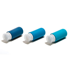 MUITOMAS - Set flaconcini da viaggio blu ottanio