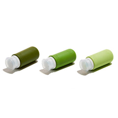 MUITOMAS - Set flaconcini da viaggio verde salvia